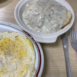 Biscuit and gravy