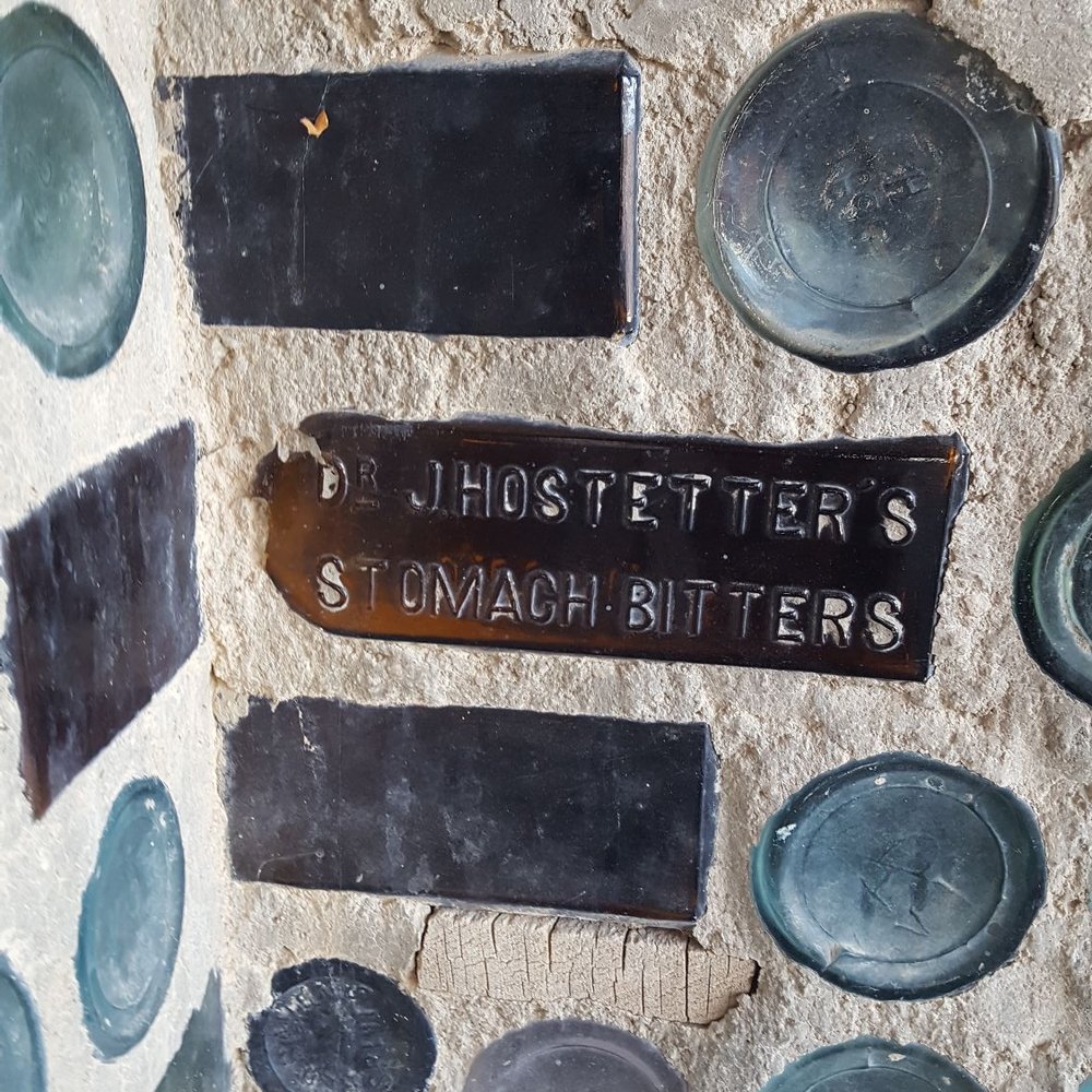 Rhyolite Ghost Town - Bottles that make up the house. - Landmarks & Historical Buildings Near Me - Beatty, Nevada Rhyolite Ghost Town - Bottles that make up the house. - Landmarks & Historical Buildings Near Me - Beatty, Nevada