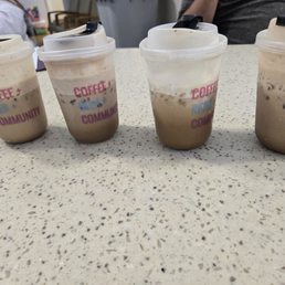 Drinks all look same, no label Drinks all look same, no label