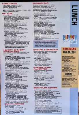Menu photo 5 Rainbow Cafe Elmhurst, IL