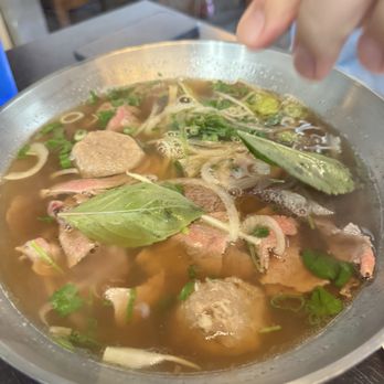 Pho Kitchen - Pho with beef tendon, brisket and beef balls - Desserts Near Me - San Jose, California