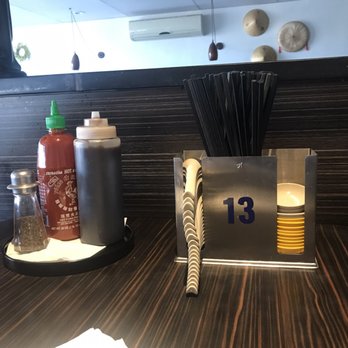 Pho Huynh - Condiments options. Very few compares to other phó restaurants I've been to. - Vietnamese Near Me - El Monte, California Pho Huynh - Condiments options. Very few compares to other phó restaurants I've been to. - Vietnamese Near Me - El Monte, California