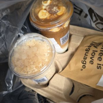 Da Vien Coffee - Marble drip less coffee and banana latte extra shot - Coffee & Tea Near Me - Long Beach, California Da Vien Coffee - Marble drip less coffee and banana latte extra shot - Coffee & Tea Near Me - Long Beach, California