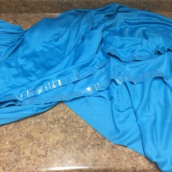 Crystal Blue Dry Cleaners - Here you can see where I had to use scotch tape to hold the hem together. - Sewing & Alterations Near Me - Duluth, Georgia