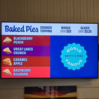 Betty's Pies - Desserts Near Me - Two Harbors, Minnesota