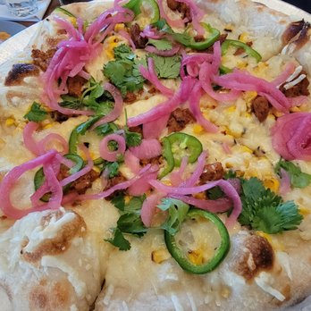 Wildseed - Corn pizza - Vegetarian Near Me - Palo Alto, California Wildseed - Corn pizza - Vegetarian Near Me - Palo Alto, California