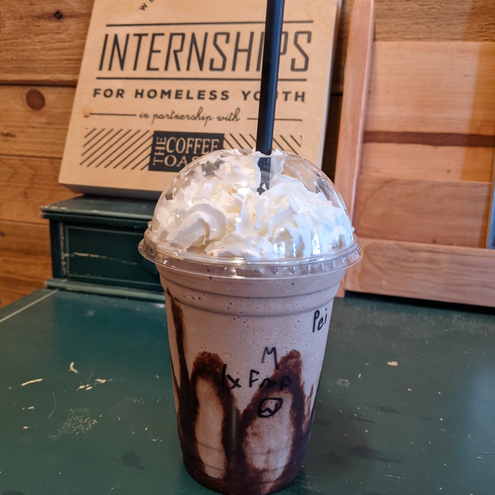 Mocha Frappuccino - yum! Mocha Frappuccino - yum!
