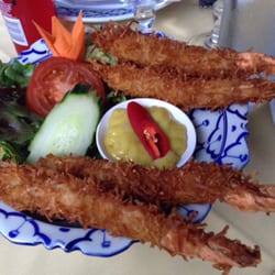 Chiangmai Thai Restaurant - Coconut prawns.