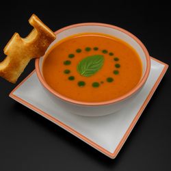 The Silk - Tomato Basil Bisque Soup