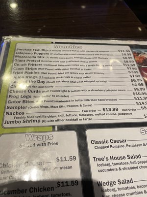 Menu photo 2 Trees Wings And Ribs Royal Palm Beach, FL