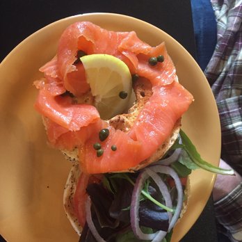 2Schae Cafe - Smoked salmon bagel - Sandwiches Near Me - St Louis, Missouri
