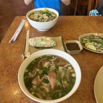 Pho Viet Vietnamese Cuisine - 1. Eye Round Steak   Pho Tai - Regular - Vietnamese Near Me - Round Rock, Texas