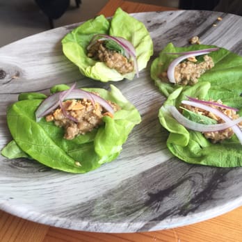 Preserve - Pork lettuce wraps! Delightful...beautiful presentation and amazing flavors. - Bars Near Me - Annapolis, Maryland