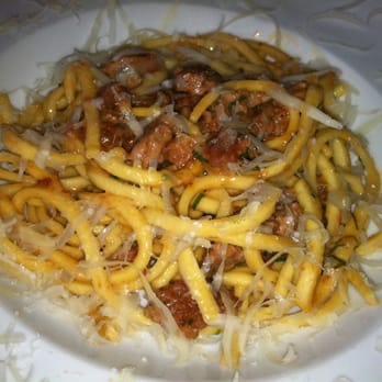 Rustic Canyon - Spaghetti alla chitarra - pork sausage - Wine Bars Near Me - Santa Monica, California Rustic Canyon - Spaghetti alla chitarra - pork sausage - Wine Bars Near Me - Santa Monica, California