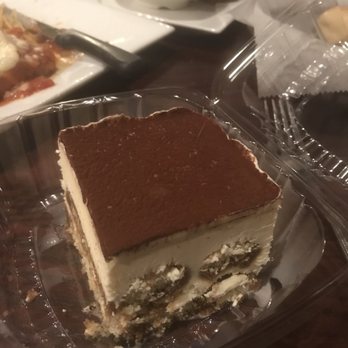 Bella Sera Italian Restaurant - Tiramisu! Very good but served frozen for some reason. - Italian Near Me - Copperas Cove, Texas