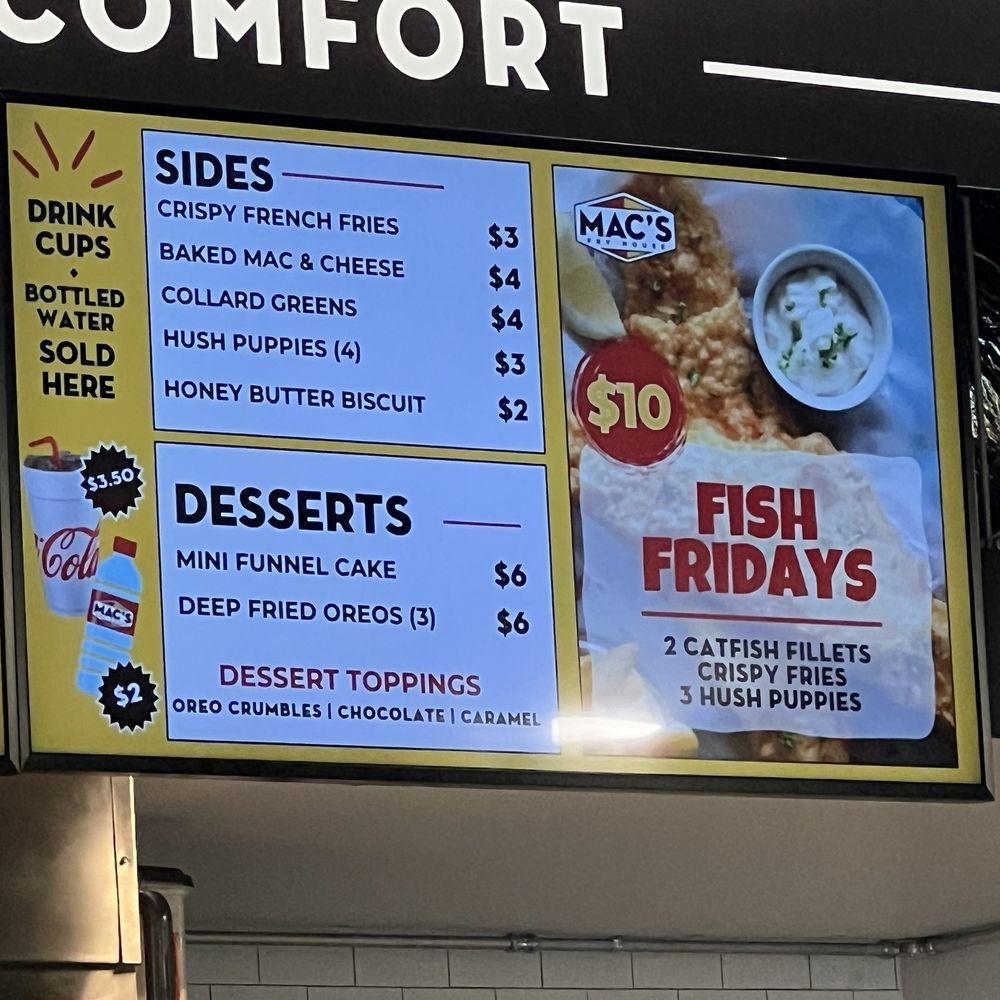 Mac’s Fry House - Comfort Food Near Me Mac’s Fry House - Comfort Food Near Me
