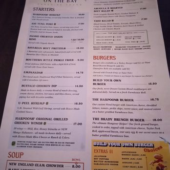 Harpoons on the Bay - Menu - Seafood Near Me - Cape May, New Jersey Harpoons on the Bay - Menu - Seafood Near Me - Cape May, New Jersey