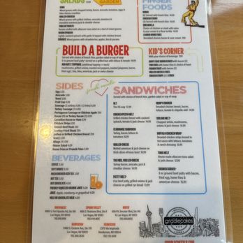 Griddlecakes - Lunch Menu and drinks - Breakfast & Brunch Near Me - Las Vegas, Nevada Griddlecakes - Lunch Menu and drinks - Breakfast & Brunch Near Me - Las Vegas, Nevada