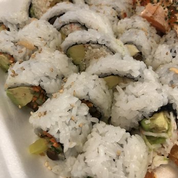 Sushi King George - Vegetable roll should've been in a separated box - Sushi Bars Near Me - Surrey, British Columbia Sushi King George - Vegetable roll should've been in a separated box - Sushi Bars Near Me - Surrey, British Columbia