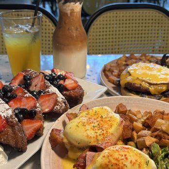 Popping Yolk Cafe - Classic Benedict, House French Toast, Popping Yolk Burger - Cafes Near Me - Ontario, California