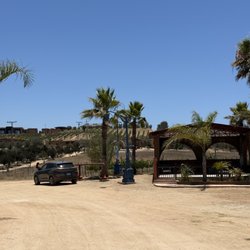 Rancho Santa Maria - View of the entrance and pool area.