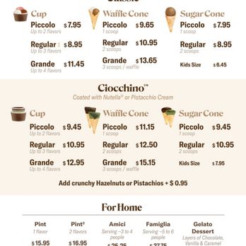 Bacio Di Latte - Ice Cream & Frozen Yogurt Near Me - San Jose, California