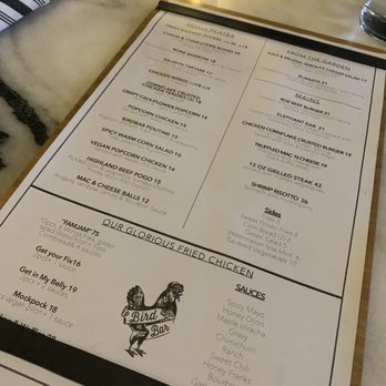 Bird Bar - Chicken Shop Near Me - Montreal, Quebec