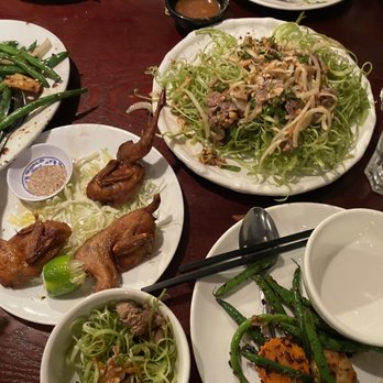 Rainier Restaurant - Quail , green beans and chicken, Ay Chou and beef salad - Vietnamese Near Me - Seattle, Washington Rainier Restaurant - Quail , green beans and chicken, Ay Chou and beef salad - Vietnamese Near Me - Seattle, Washington