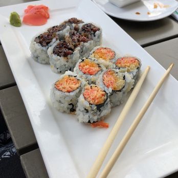 Wasabi - Spicy crab roll, and a beef and mushroom roll - Japanese Near Me - Buffalo, New York