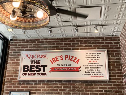Joe's Pizza NYC by null