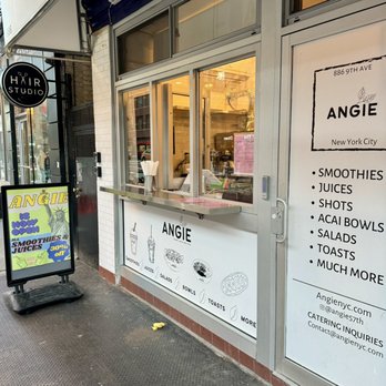 Angie - Storefront - Juice Bars & Smoothies Near Me - New York, New York Angie - Storefront - Juice Bars & Smoothies Near Me - New York, New York