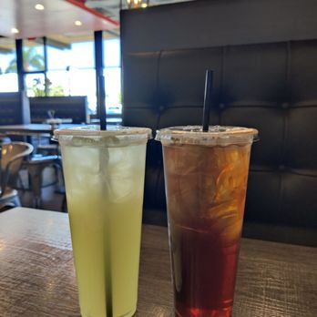 Red Flame - Lychee lemonade & winter melon tea - Hot Pot Near Me - Westminster, California