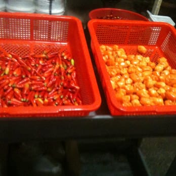 Mr.Biscuit's Burning Love - two baskets of chilis - Specialty Food Near Me - Seattle, Washington Mr.Biscuit's Burning Love - two baskets of chilis - Specialty Food Near Me - Seattle, Washington