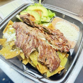 Mr Taco - Green chilaquiles/ chilaquiles verdes - Mexican Near Me - Monroe, North Carolina