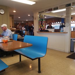 People waiting to order