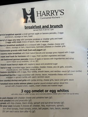 Menu photo 1 Harry's Continental Kitchens Longboat Key, FL Menu photo 1 Harry's Continental Kitchens Longboat Key, FL