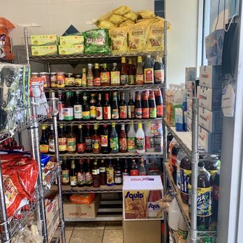 235 Fish Market - When you walk in to the left! Lots of sauces, spices, and pantry items. - Seafood Markets Near Me - Jersey City, New Jersey