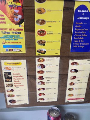 Menu photo 1 Antojitos Ecuatorianos Hightstown, NJ