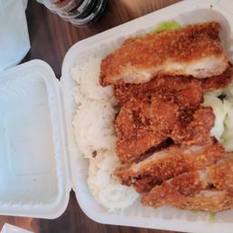 Chicken Katsu overly cooked Chicken Katsu overly cooked