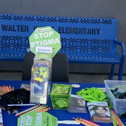 Walter White School - May 18th 2023 Complimentary aka: FREE Outreach gifts for attendees so they know they are never alone with their mental healthware. :)