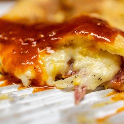 Tony Di Maggio’s Pizza - Stromboli cross-section