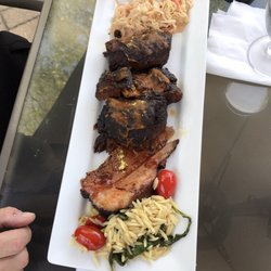 Franconia Village House Restaurant - BBQ Trio , no chicken extra ribs