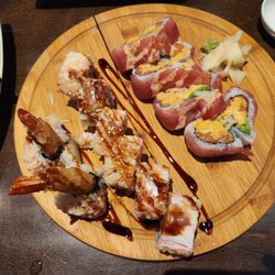 Yamato Japan - Monster Roll (tempura) SweetHeart Roll