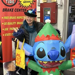 Town Fair Tire - Gail Ahlers is at Town Fair Tire. A very happy customer