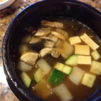 Garlic & Ginger - Tofu soup include in the meal - Korean Near Me - Gainesville, Florida
