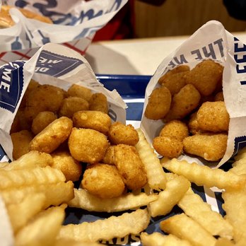 Culver's - a tray of fries and tater tots - Fast Food Near Me - Green Bay, Wisconsin