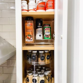 Simply Put Organizing - Kitchen spices - Home Organization Near Me