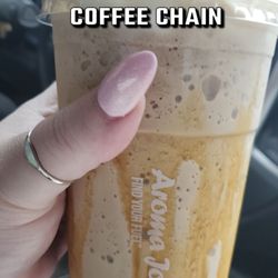 Aroma Joe's - Marshmallow Caramel White Mocha Froxen Joe