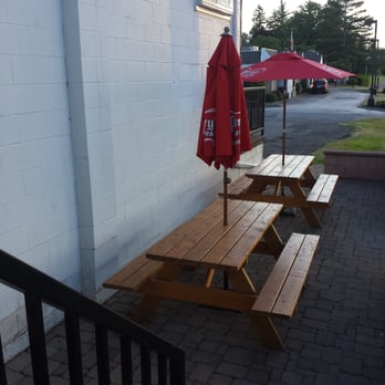 Kit's Ice Cream - a picnic table and umbrella - Ice Cream & Frozen Yogurt Near Me - Hilton, New York Kit's Ice Cream - a picnic table and umbrella - Ice Cream & Frozen Yogurt Near Me - Hilton, New York