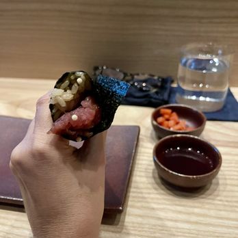 Kira - Tuna hand roll delicious - Sushi Bars Near Me - Houston, Texas